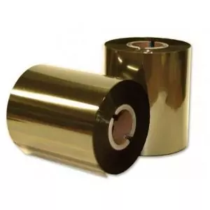Купить красящая лента resin premium textile gold металл (63мм/200м/63мм/1") out оптом