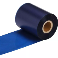 Красящая лента RESIN PREMIUM TEXTILE BLUE Matt (103мм/200м/103мм/1") OUT