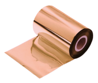 Красящая лента RESIN PREMIUM TEXTILE ROSE GOLD Metallic (102мм/200м/102мм/1") OUT