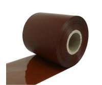 Красящая лента RESIN PREMIUM TEXTILE BROWN (110мм/200м/110мм/1") OUT