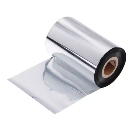 Купить красящая лента resin premium textile silver metallic (102мм/200м/102мм/1") out оптом