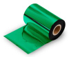 Красящая лента WAX STANDART COLOR GREEN (25мм/300м/25мм/1") OUT